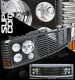 Chevy Tahoe 1995-1999 Metallic Black Grille and Headlight Conversion Kit