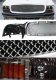 Dodge Dakota 1997-2004 Chrome Mesh Grille and Smoked Euro Headlights Set