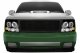 Chevy Suburban 2000-2006 Black Billet Grille and Headlight Conversion Kit