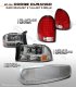 Dodge Durango 1998-2003 Chrome Grille and Headlights with LED Tail lights