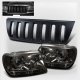 Jeep Grand Cherokee 1999-2003 Black Grille and Smoked Projector Headlights