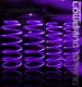 Ford Mustang GT 1999-2004 Purple Lowering Springs
