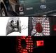 Ford Expedition 2003-2006 Black LED Style Tail Lights