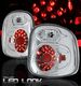 Ford F150 1997-2003 Stepside Clear LED Style Tail Lights