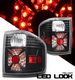 Ford F150 2004-2007 Flareside Black LED Style Tail Lights