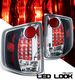 Chevy S10 1994-2001 Black LED Style Tail Lights
