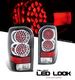 Ford Explorer 1998-2001 Black LED Style Tail Lights