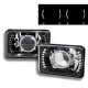 Buick Skyhawk 1975-1978 LED Black Sealed Beam Projector Headlight Conversion