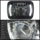 Dodge Ram 250 1981-1993 LED Black Sealed Beam Projector Headlight Conversion