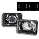 Chevy Blazer 1995-1997 LED Black Sealed Beam Projector Headlight Conversion
