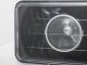 Isuzu Impulse 1984-1986 4 Inch Black Sealed Beam Projector Headlight Conversion