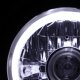 Dodge Dart 1972-1976 Sealed Beam Projector Headlight Conversion White Halo