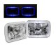 Mazda B2200 1987-1993 Blue Halo Sealed Beam Projector Headlight Conversion