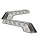 Clear MB Style LED DRL Daytime Running Lights