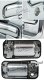 Hummer H2 2003-2009 Chrome Door Handles Set