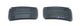 Chevy Silverado 3500HD 2007-2010 Polished Aluminum Fog Lights Billet Grille Insert