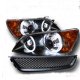 Lexus IS300 2001-2005 Black Halo Projector Headlights and Sport Grille Set