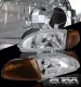Honda Civic 1992-1995 Clear Euro Headlights and Corner Lights Set