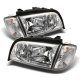 Mercedes Benz C Class 1994-2001 Clear Headlights and Corner Lights