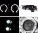 Chevy Silverado 1999-2002 Clear Projector Headlights and Bumper Lights