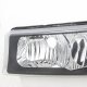 Chevy Silverado 2500 2003-2004 Black Clear Headlights and Bumper Lights