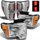 Ford F150 2009-2014 Chrome Headlights and LED Tail Lights
