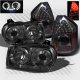 Chrysler 300 2005-2007 Smoked Projector Headlights and LED Tail Lights