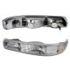 Chevy Tahoe 2000-2006 Chrome Halo Projector Headlights and Bumper Lights
