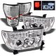 Toyota Tundra 2007-2013 Chrome Projector Headlights and LED Tail Lights