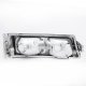 Chevy Avalanche 2003-2006 Black Clear Headlights and Bumper Lights