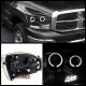 Dodge Ram 3500 2007-2009 Black Projector Headlights and Black LED Tail Lights