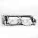 Chevy Silverado 2500HD 2003-2006 Black Clear Headlights and Bumper Lights