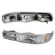 Chevy Silverado 1999-2002 Chrome Halo Projector Headlights and Bumper Lights