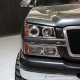 Chevy Avalanche 2003-2005 Clear Halo Projector Headlights and Bumper Lights