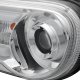 Chrysler 300C 2005-2007 Chrome Headlights DRL and Red Clear LED Tail Lights and Halo Fog Lights