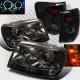 Jeep Grand Cherokee 1999-2004 Smoked Halo Projector Headlights and Tail Lights