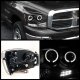Dodge Ram 2007-2008 Black Projector Headlights and Black LED Tail Lights