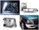 Ford Ranger 1998-2000 Clear Euro Headlights with LED and Bumper Lights Set