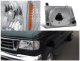 Ford Econoline Van 1992-2006 Chrome Headlights LED and Corner Lights
