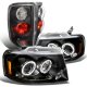 Ford F150 2004-2008 Black Projector Headlights and Tail Lights