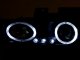 GMC Sierra 1994-1998 Black Halo Headlights and LED Bumper Lights