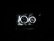 Ford F150 2009-2014 Black CCFL Halo Headlights and Smoked LED Tail Lights