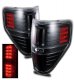 Ford F150 2009-2014 Black CCFL Halo Projector Headlights and LED Tail Lights