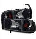 Dodge Ram 1994-2001 Black Headlights and Corner Lights