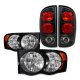 Dodge Ram 2002-2005 Black Headlights and Tail Lights