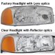 GMC Yukon 2000-2006 Chrome Headlights and Bumper Lights