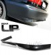 Honda Civic 1999-2000 Black Rear Lip