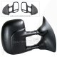 Ford Excursion 2000-2005 Black Manual Towing Mirrors