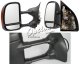 Ford F350 Super Duty 2003-2007 Primed Power Heated Trailer Towing Mirrors