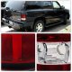 Chevy Suburban 2000-2006 Red and Clear Tail Lights